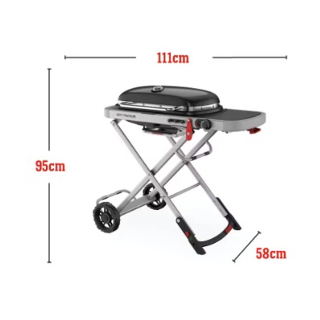 Vendita online Barbecue a gas Weber Traveler Black